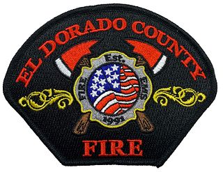 El Dorado County Fire Patch-CUS