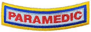 Foresthill Paramedic Rocker Patch-