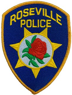 Roseville Police Shoulder Patch-CUS
