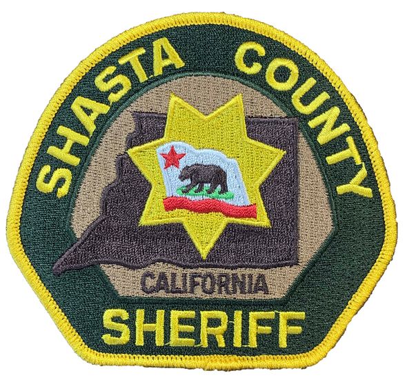 Shasta County Sheriff Patch-Customer Provided
