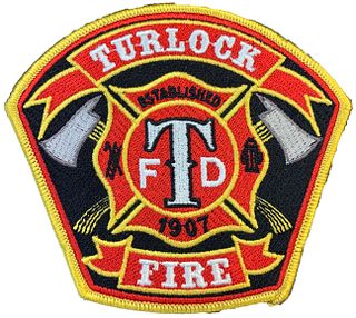 Turlock Fire Department Patch-CUS