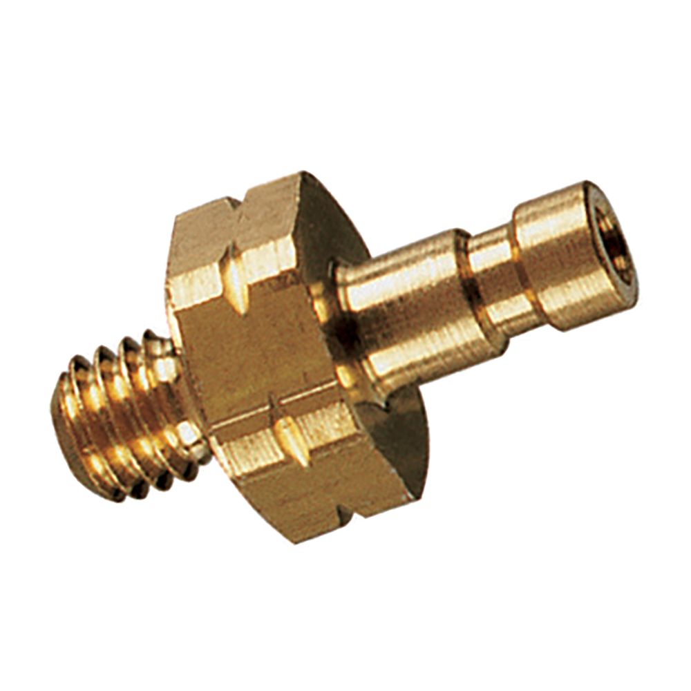 02SFAM03MXX M3 Metric Male Plug Brass UNPlated