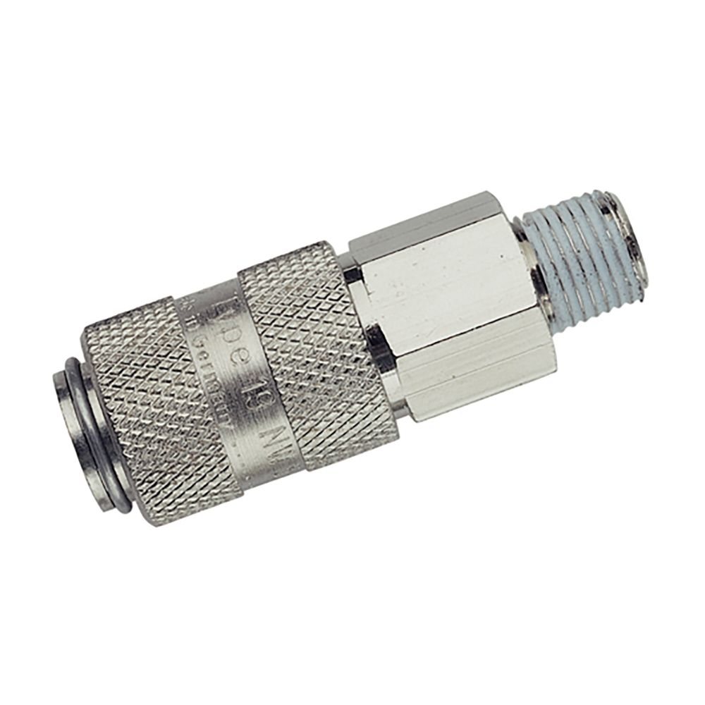 19KAAK13MPX 1/4inch BSPT Male Coupling PCL Style