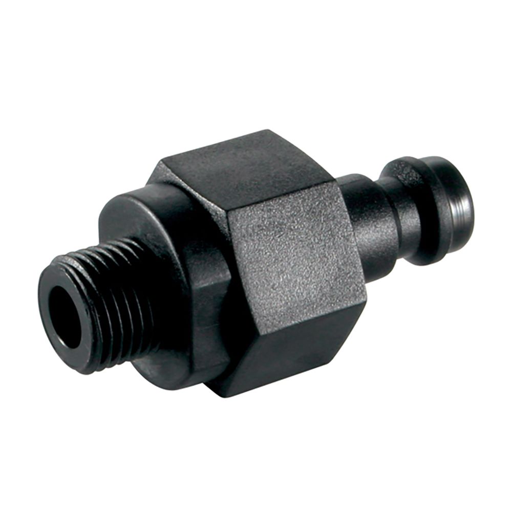 21SBAW10DPX 1/8inch BSPP Male Plug Ds Delrin
