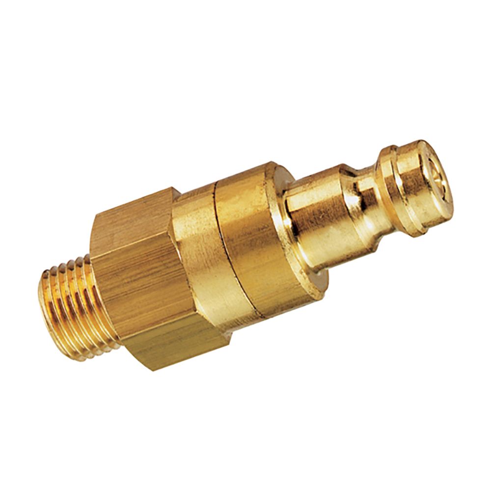 21SBAW10MPX 1/8inch BSPP Male Plug Ds Brass