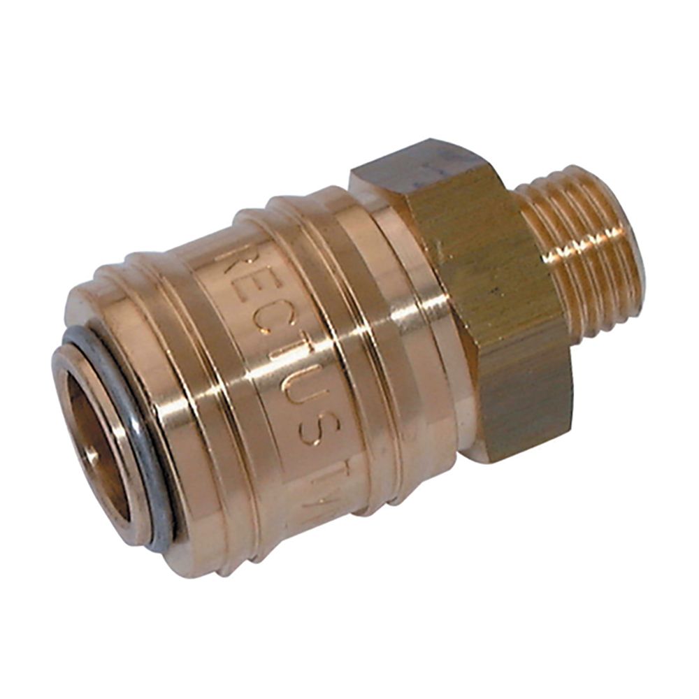 24KAAW13MPX 1/4' Bps Male Coupling