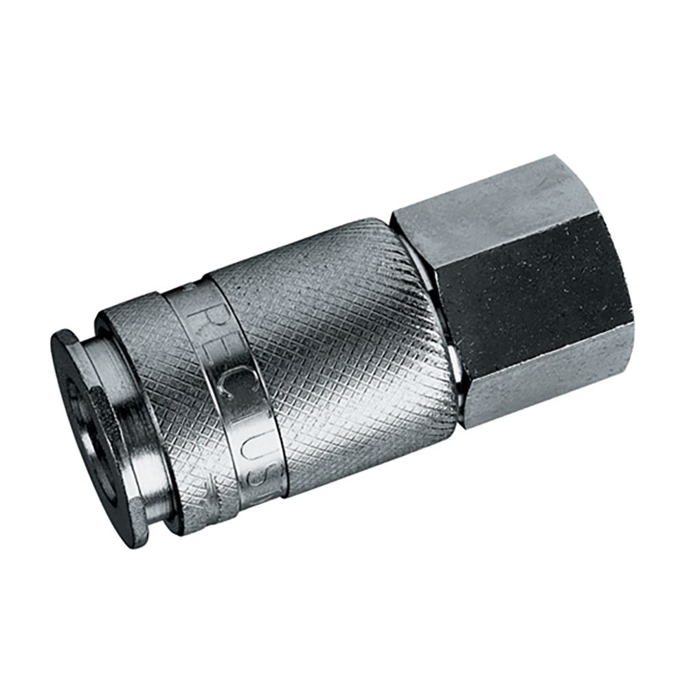 34KAIW13SPN 1/4inch BSPP Female Coupling Plated