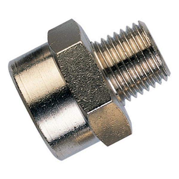 62040-1/8-1/4 1/8inch-1/4inch St.St. BSP Male Female Reducer