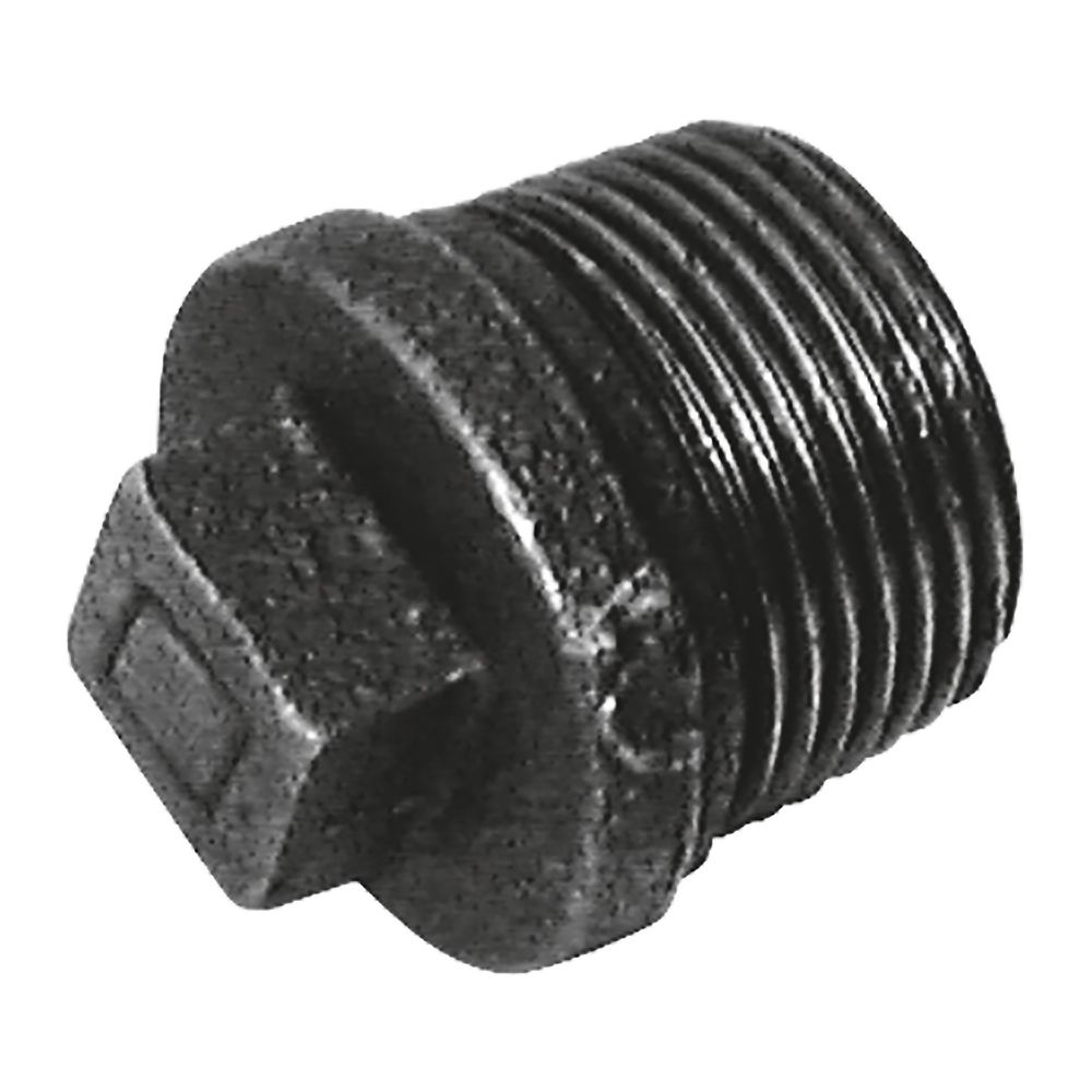 C146-12N Beaded, Solid Plug (Fig 146) Black