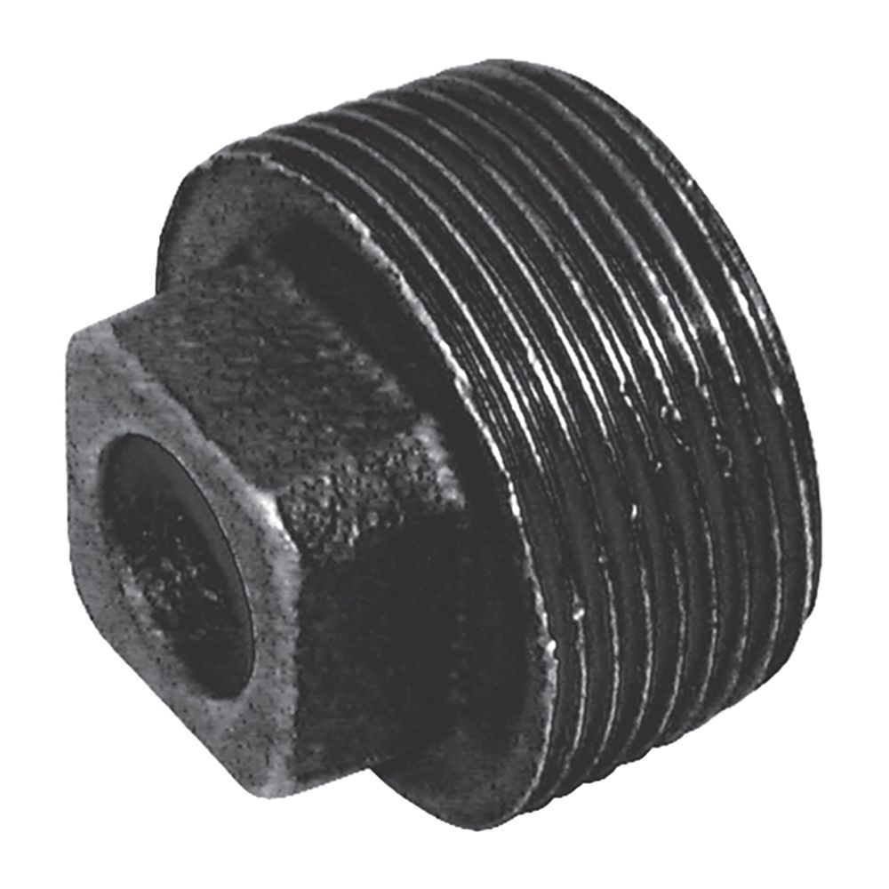 C148-18N Plain Plug, Solid (Fig 148) Black