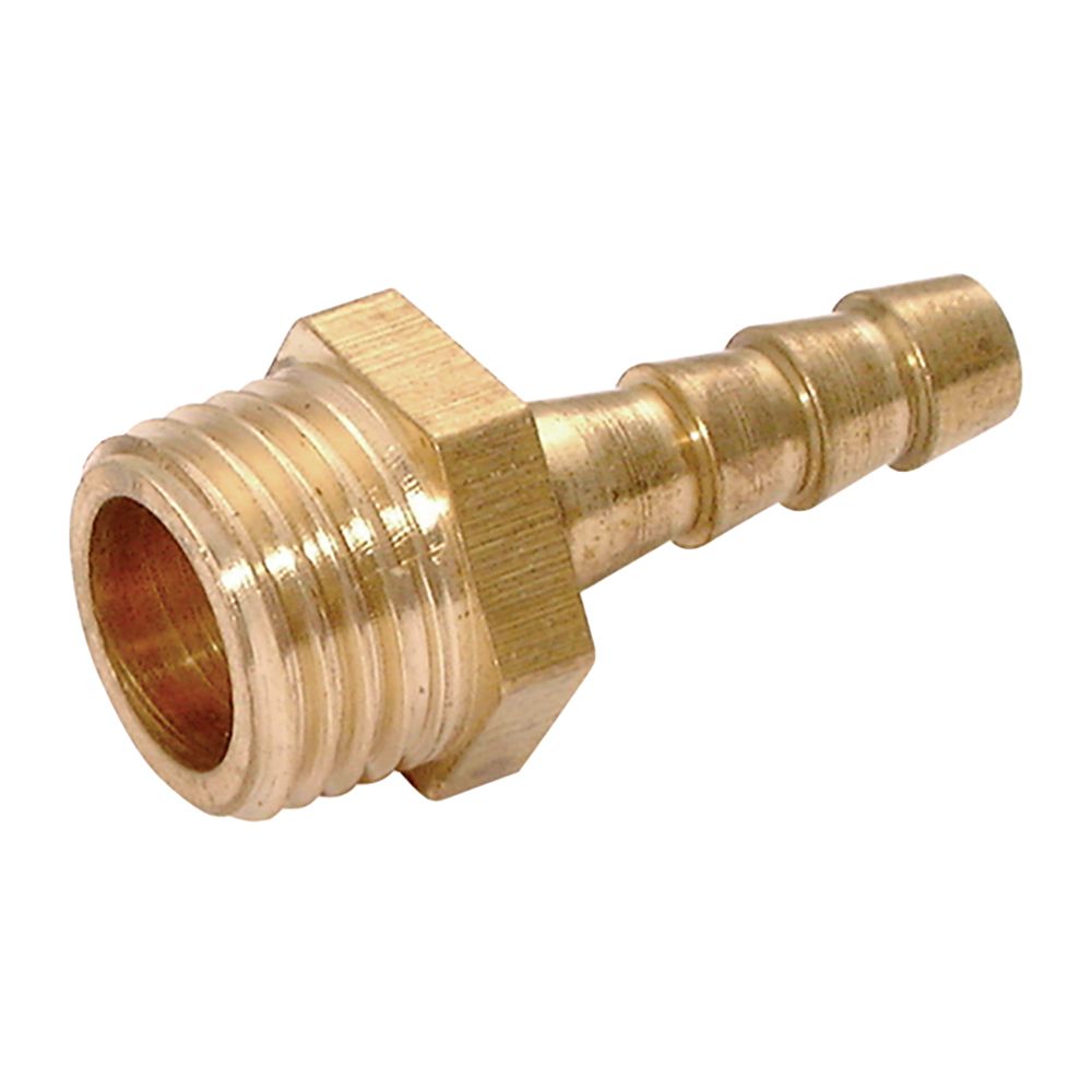 GBP-14 06MM ID X 1/4inch BSPP Male Brass H/Tail