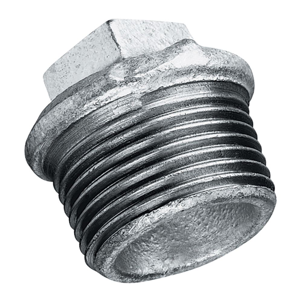 MI290-14 Beaded Hollow Plug Galvanised