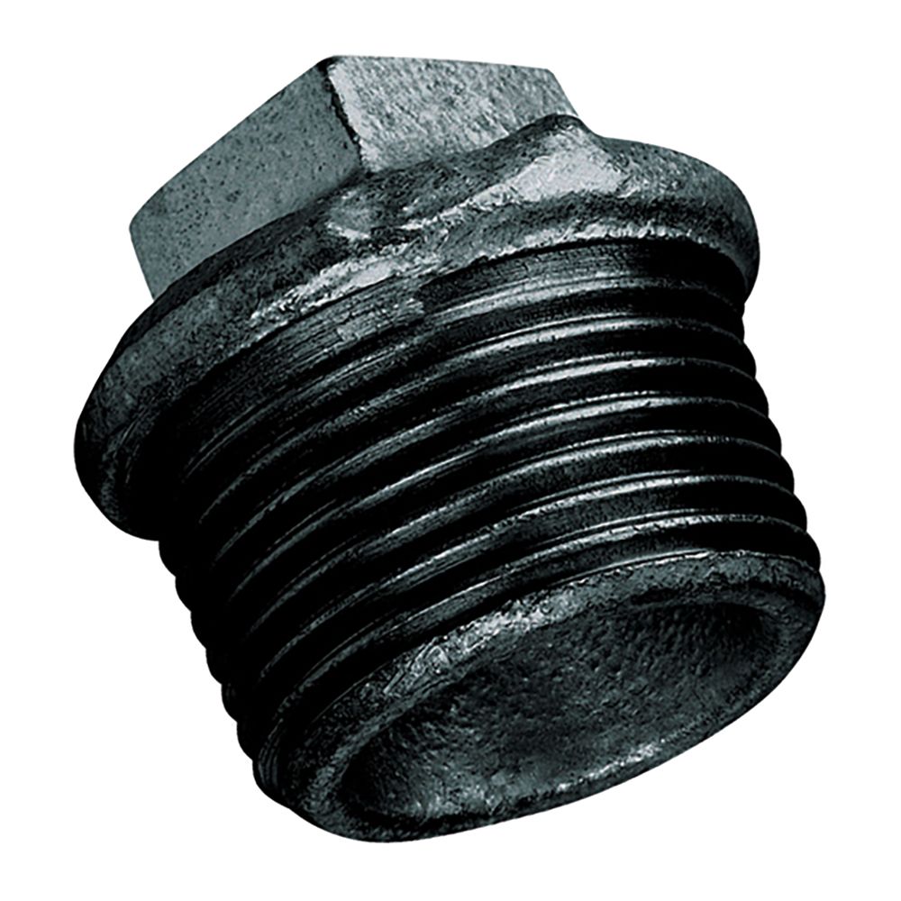 MI290-14N Beaded Hollow Plug Black