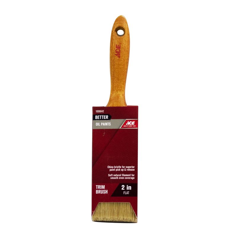 ACE STAIN BRUSH FLAT 2"
