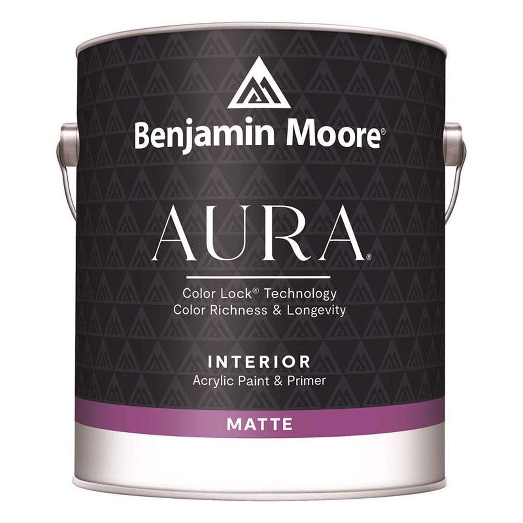 Benjamin Moore Aura Matte Base 1 Paint and Primer Interior 1 gal