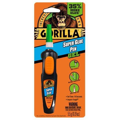 Gorilla High Strength Super Glue Pen 0.19 oz