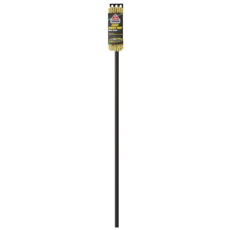 DECK BRUSH 360DEG 54"L