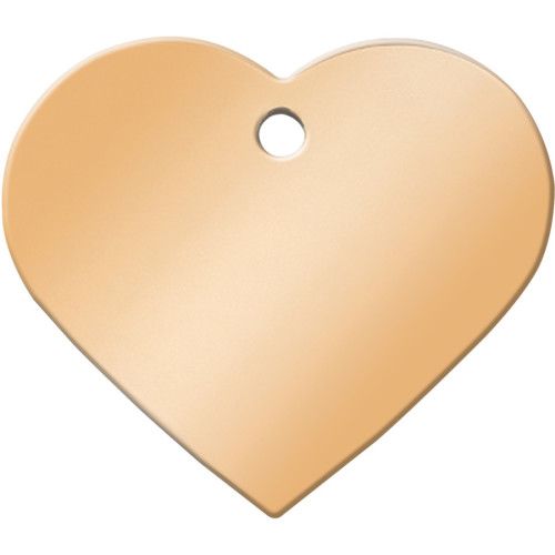 GOLD LARGE HEART QUICK-TAG