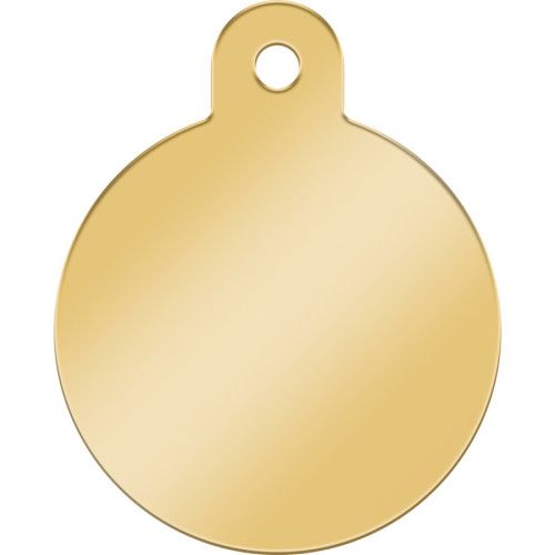GOLD LARGE CIRCLE QUICK-TAG 5 PACK