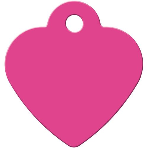 PINK SMALL HEART QUICK-TAG 5 PACK