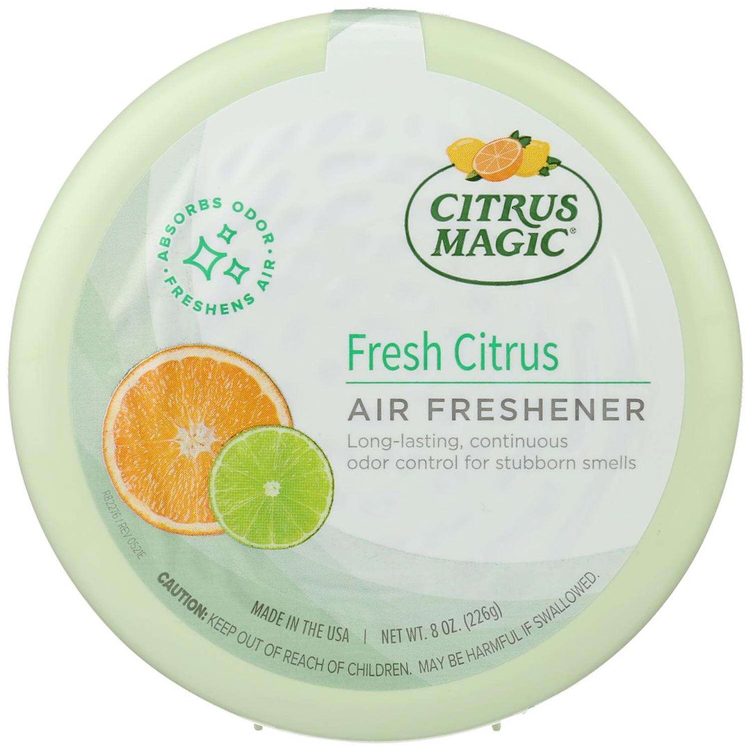 Citrus Magic Fresh Citrus Scent Air Freshener 8 oz Solid