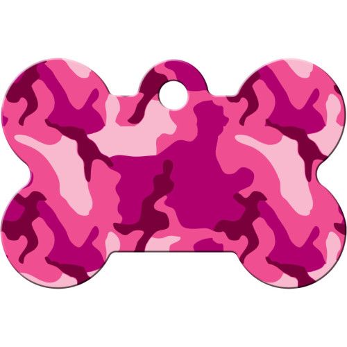PINK CAMO LARGE BONE QUICK-TAG 5 PACK