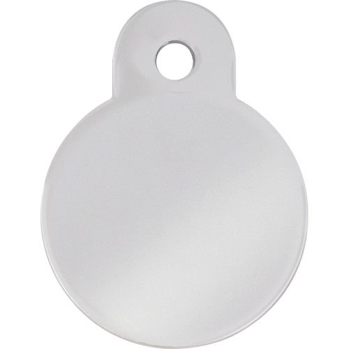 CHROME SMALL CIRCLE QUICK-TAG 5 PACK