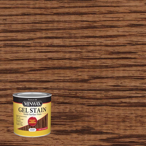 STAIN GEL HICKORY 8OZ