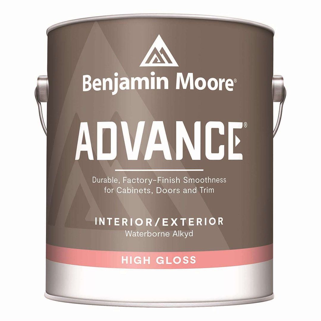 Benjamin Moore Advance High-Gloss Base 1 Paint Exterior and Interior 1 gal