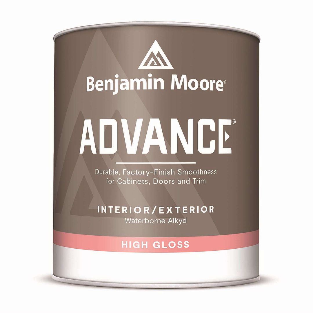 Benjamin Moore Advance High-Gloss Base 1 Paint Exterior and Interior 1 qt
