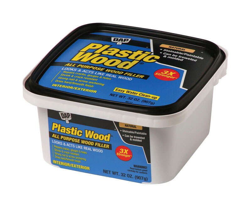 DAP Plastic Wood Natural Wood Filler 32 oz