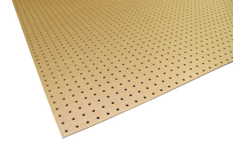 4X8-1/8  TEMPERED PEGBOARD