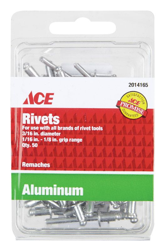 RIVET AL3/16X1/8ACE 50PK
