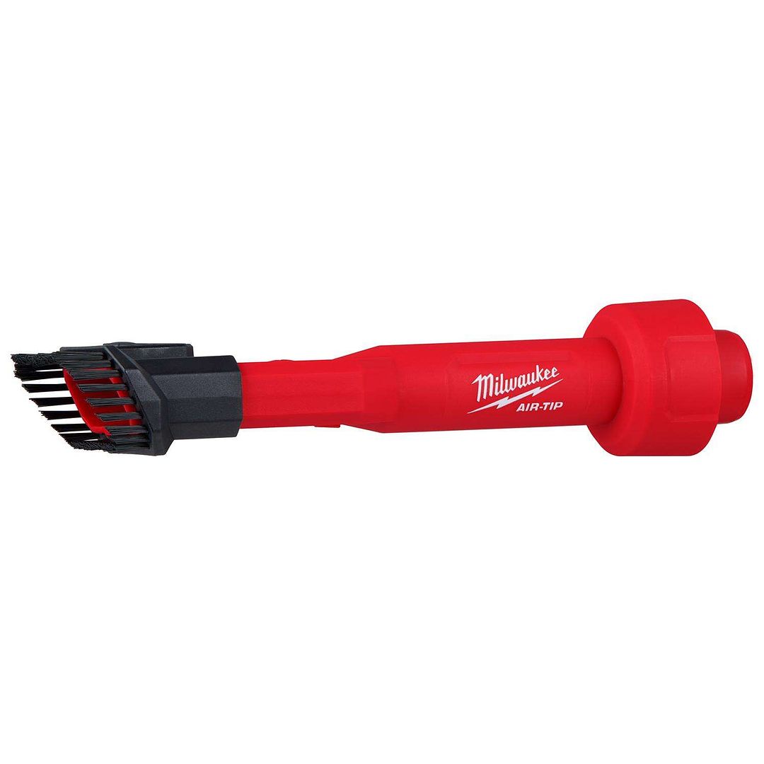 Milwaukee AIR-TIP 1-1/4 in. - 2-1/2 in. Shop 2 in 1 Utility Wet/Dry Vac Brush 1 pc