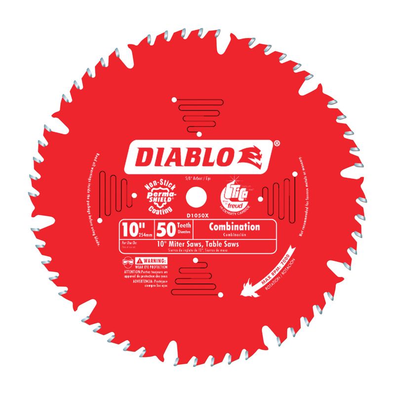 SAW BLADE 10" 50T COMBO
