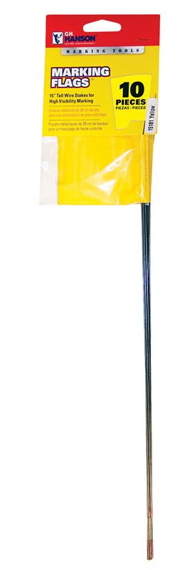 YELLOW MARKING FLAGS