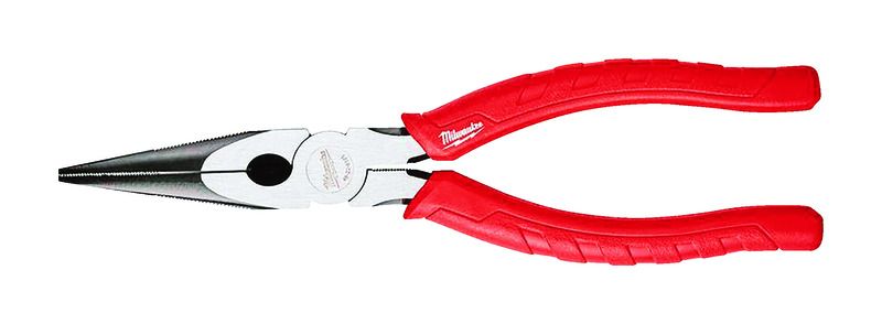 LONG NOSE PLIERS 8" RED