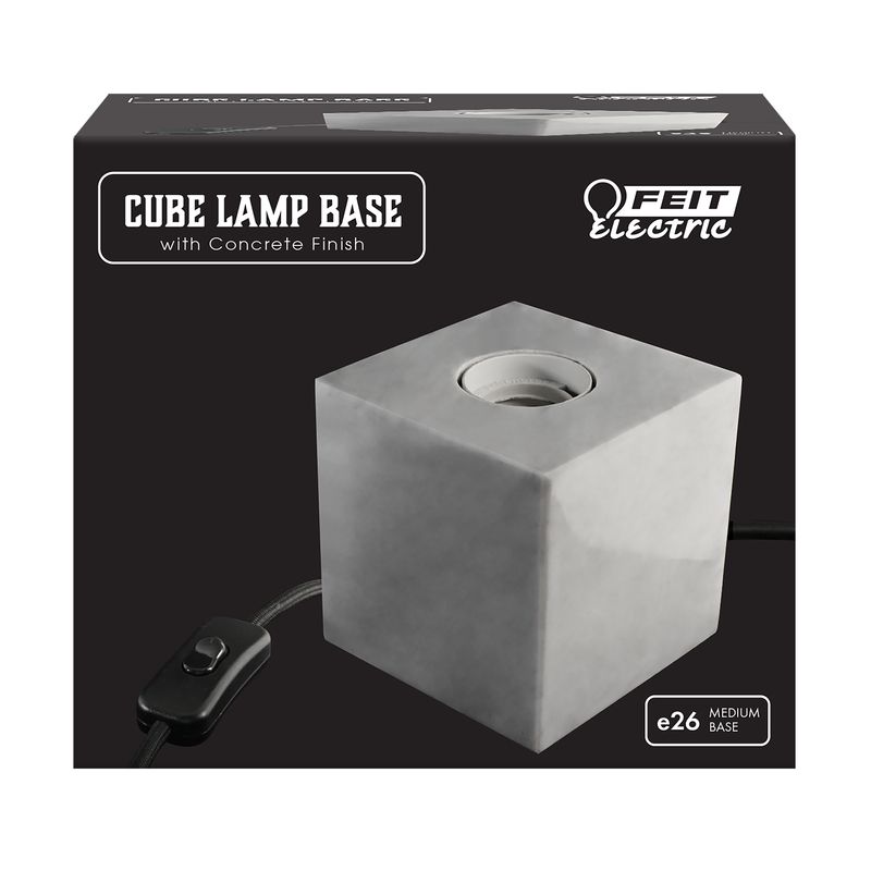CUBE LAMP BASE 60W