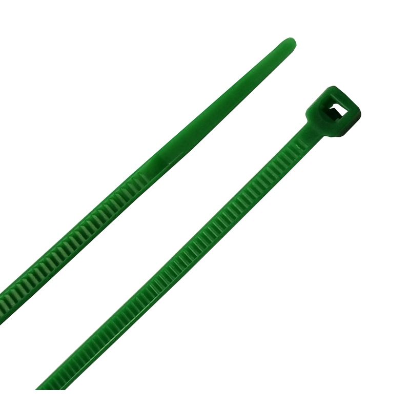 CABLE TIES 4" 18# GRN