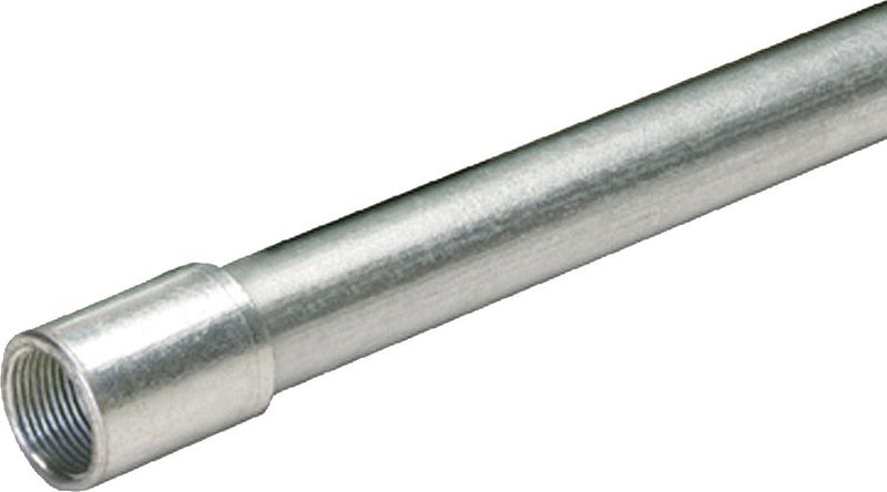 Allied Moulded 1/2 in. D X 10 ft. L Galvanized Steel Electrical Conduit For IMC
