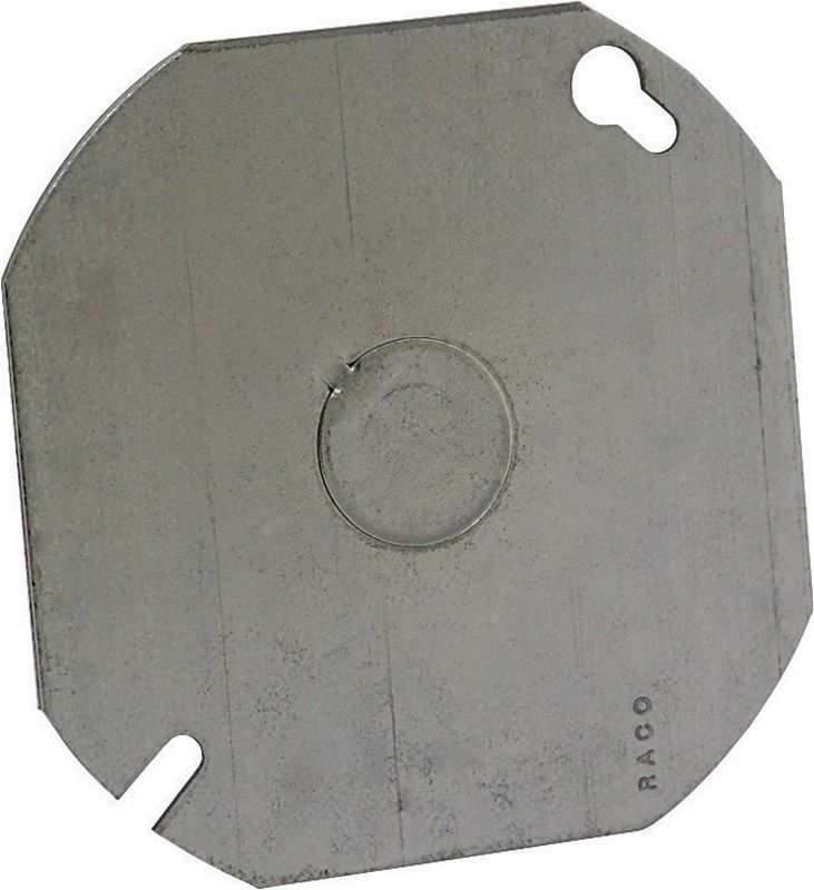 Raco Octagon Steel Flat Box Cover