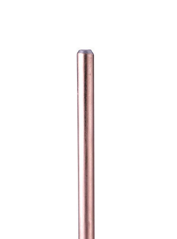 Erico 5/8 in. Copper-Bonded Steel Ground Rod 1 pk