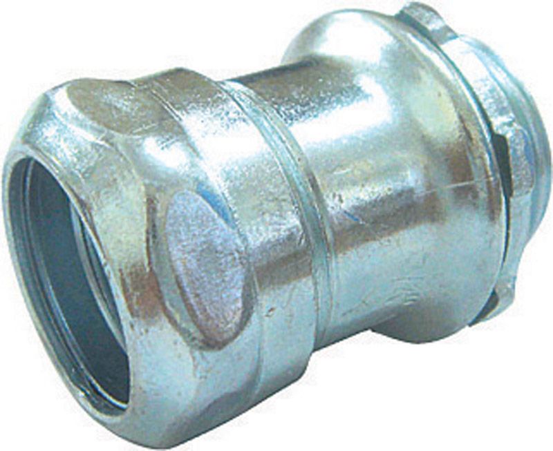  3/4 in. D Zinc-Plated Steel Compression Connector For Rigid/IMC 
