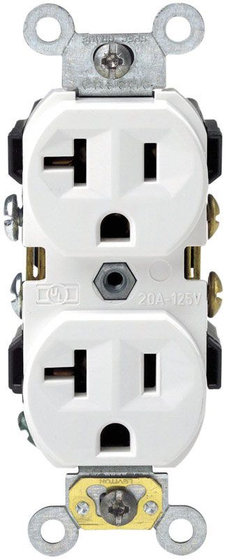 RECEPTACLE SIDE 20A WHT