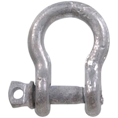 HARDWARE ESSENTIALS ANCHOR SHACKLE WITH PIN GALVANIZED (3/16")