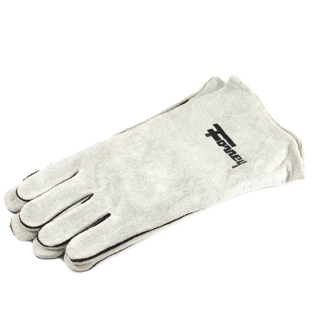 Gray Leather Welding Gloves (Men's L)
