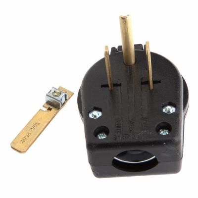 PIN-TYPE ELECTRICAL PLUG, 230-VOLT, 50 AMP (32531)