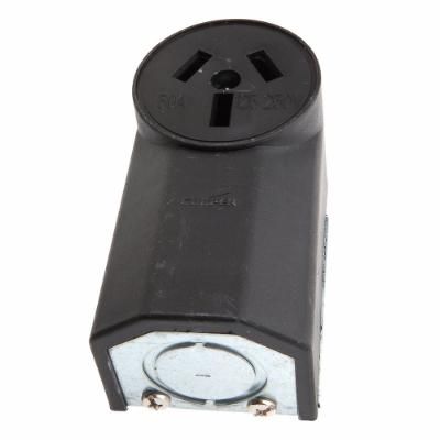 WALL RECEPTACLE WITH CROWFOOT, 220-VOLT, 50 AMP, (32535)