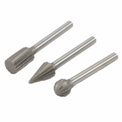 MINI-ROTARY FILE SET WITH 1/8 IN SHAFT, 3 PIECE
