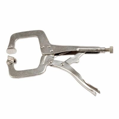 C-CLAMP WITH JAW PAWS, LOCKING, 10-1/2 INCH